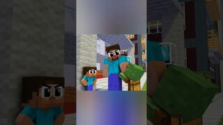 Monster School. A Good Zombie Boy Story. Minecraft Animation #minecraft #animation #shorts #gaming