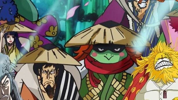 One Piece: The Nine Red Scabbards' Combat Power Ranking! Kin'emon is first in the time-travel group,