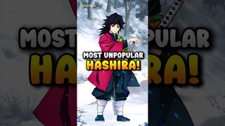 Who Is The Most POPULAR Hashira? (Part 02) #shorts #hashira #demonslayer