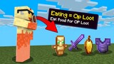 Minecraft, but EATING is OP! (tagalog)