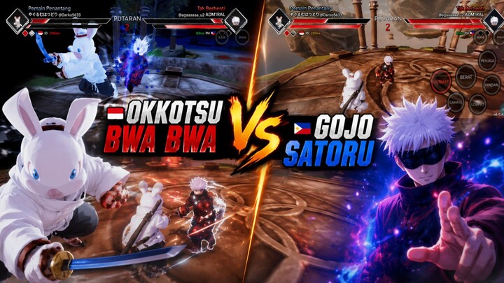🇮🇩Bwa bwa Okkotsu vs 🇵🇭Gojo Satoru | Dueling Ground Roblox Battle |