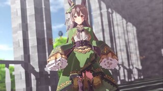 【赛马娘/MMD】光钻向你挥舞袖子（擦屏幕）