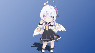 【碧蓝档案MMD】展示刚学习的舞蹈的梓（作者：Lil Snack Box）