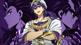 Drawing sinbad from anime Magi: The Labyrinth of Magic