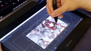 Editing with a Pen Display | GAOMON PD1220 Tablet Mini Review