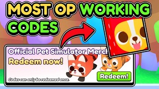 🥳*NEW UPDATE CODES* IN PET SIMULATOR 99 UPDATE! ROBLOX PET SIMULATOR 99 UPDATE CODES