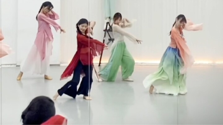 [Gaigai] Ah! The last one is against the rules! Ancient dance/remake of "Luochunfu"