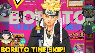 🚨 NOVO DESIGN DO BORUTO TIME SKIP! Boruto: Two Blue Vortex