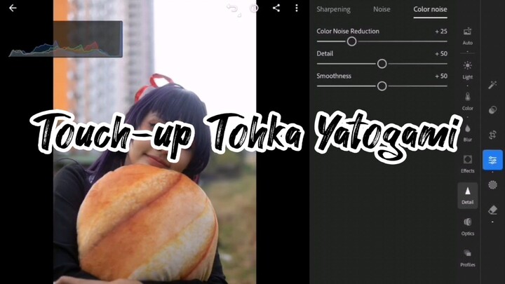 Touch-up Tohka Yatogami | Editing