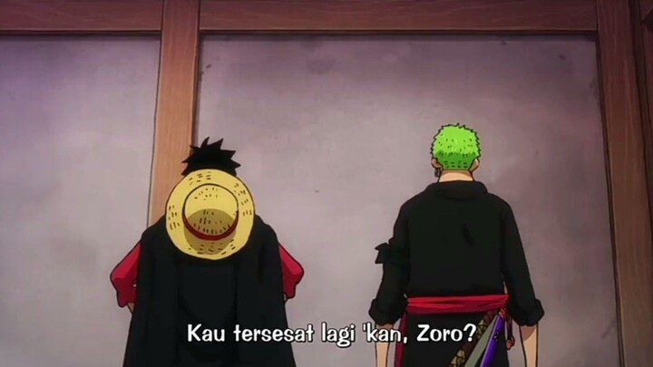 Ketika luffy ngikutin si Tukang Nyasar😂