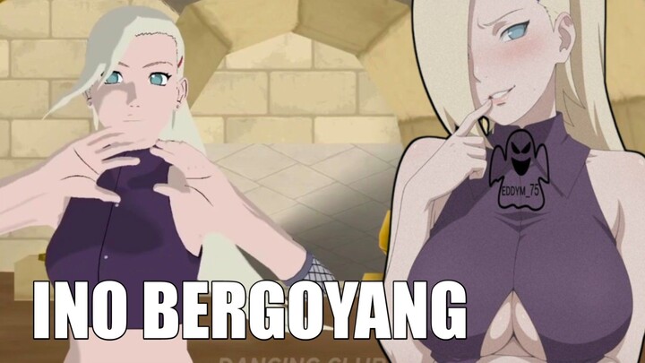 INO YAMANAKA TER HOT LAGI BERGOYANG 🥵💦