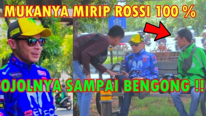 PRANK ROSSI KW DI MANDALIKA OJOL PADA MINNTA FOTO DAN SEMPAT MINUM ES KELAPA 😂😂