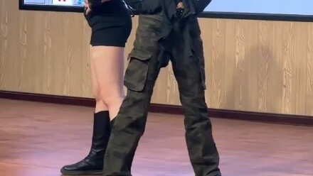 Campus Art Festival, Korean dance cover performance in the lecture hall