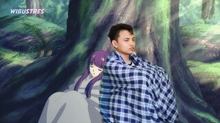 Tidur bareng fern, dicium anime