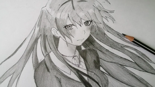 วาดรูปอนิเมะ ชิคิโมริซัง จากเรื่อง shikimoris Not Just a Cutie เเฟนผมเท่ที่สุดเเล้ว