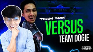 TEAM YAWI VERSUS TEAM DOGIE (Yawi Mobile Legends Full Gameplay)