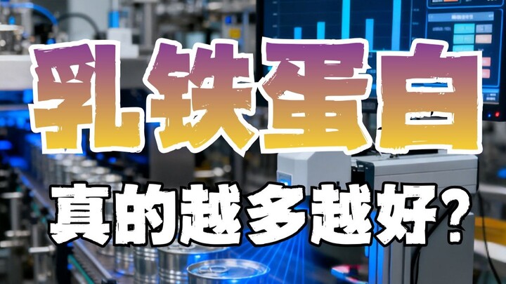 Is More Really Better When It Comes to Lactoferrin?