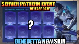 Server Pattern Event Benedetta New Skin "Moonblade" | MLBB