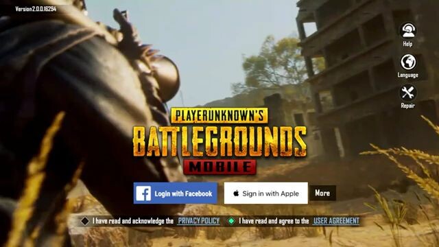 new pubg mobile trailer in login screen