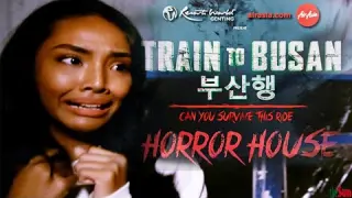 Haneesya Hanee VS Zombies in the Train to Busan Horror House at Resorts World Genting
