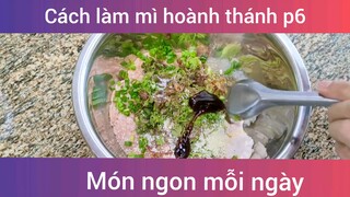 Làm mì hoành thánh p6