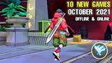 10 NEW Games OCTOBER 2021 Online & OFFLINE Game for Android & iOS | New October 2021 Games on Mobile