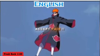 Hindi vs English Naruto