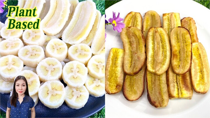 อบกล้วยต้ม | Vegan Plant Based