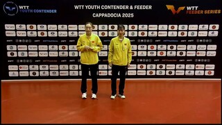 YANGYIYUN-WANGXIAOTONG-WTT Feeder Cappadocia 2025-TRAO GIẢI