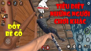 Raft Survival - Đi Chiếm và Đốt Cháy Bè Sinh Tồn Người Chơi Khác