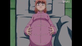 Gintoki membujuk Kagura untuk tidur, tapi takut pada hantushhh [Gintama]