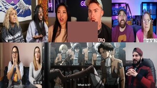 ATTACK ON TITAN EPISODE 14 REACTION MASHUP!!