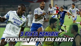 5 FAKTA MENARIK USAI KEKALAHAN AREMA VS PERSIB, PEMBUKTIAN BRUNO & TREN BURUK SINGO EDAN
