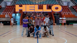 Treasure空降暨南大学校园？比盒更早helloagain 连撩衣服都神还原的hello校园翻跳来啦！