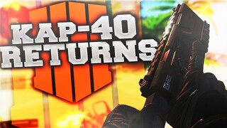KAP-40 RETURNS TO BO4!? | (Kap-45 Gameplay)
