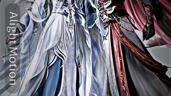 Wang Lin Dan Li Muwan 🥰 #Donghua #Renegade Immortal