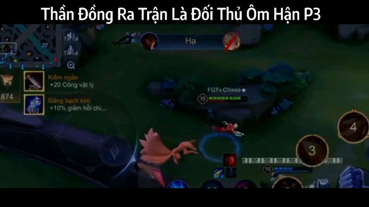 Thần Đồng Ra Trận Là Đối Thủ Ôm Hận