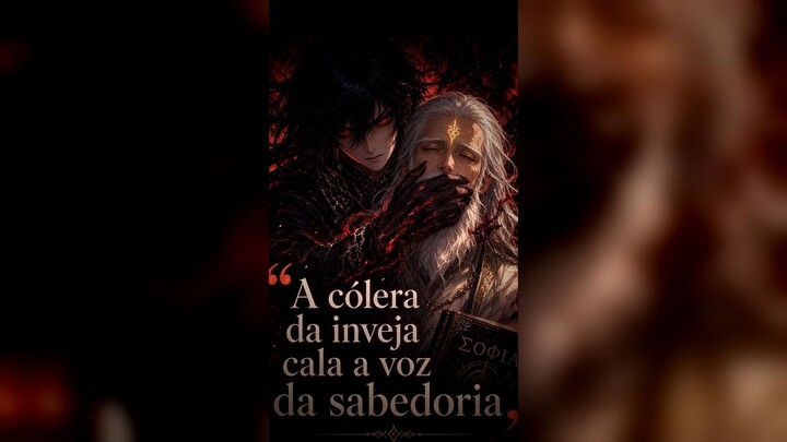 「嫉妒的怒火让智慧沉默」A cólera da inveja cala a voz da sabedoria