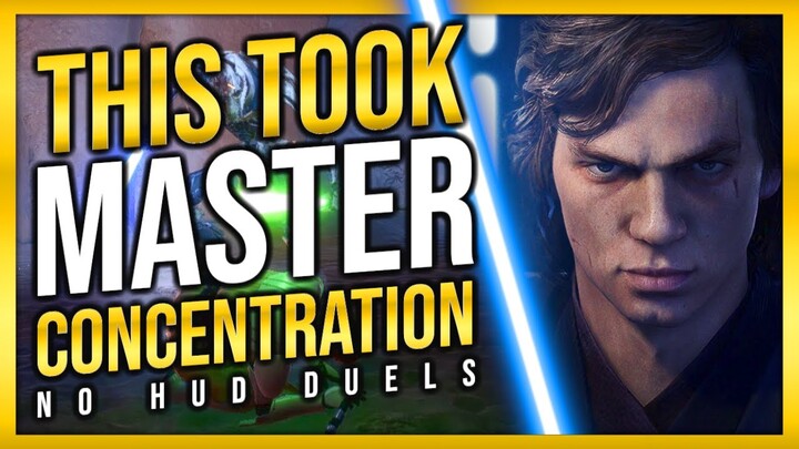 I Got Challenged To Duel With NO HUD... 😲 Star Wars Battlefront 2 Gameplay