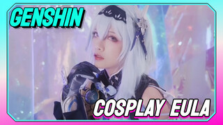 [Genshin Impact  COSPLAY]  Eula: If I can't draw it, I will give it myself