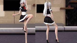 Maid costume, do you like it? [4K|MMD]