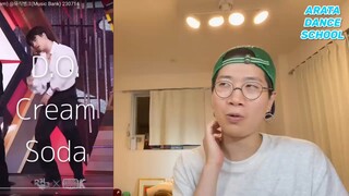 [EXO] Japanese dance teacher's reaction to D.O.'s solo performance of "Cream Soda"