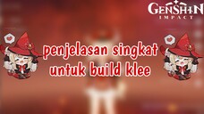 build ayang klee🥰 | | GENSHIN IMPACT | |