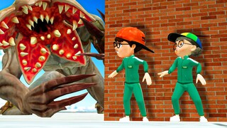 SpiderNick Tani Vs DEMOGORGON - Scary DEMOGORGON Attacked the City -  Scary Teacher Animation Ep.29