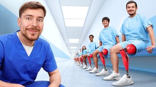 I Helped 2,000 People Walk Again | Mr Beast Video|Mr Beast Game Video| Mr Beast |