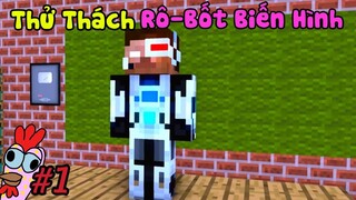 [Lồng Tiếng] THỬ THÁCH BIẾN HÌNH THÀNH SIÊU RÔ-BỐT - Lớp Học Quái Vật #1