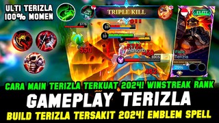 BARU ❗ BUILD TERIZLA TERSAKIT 2024 + CARA MAIN TERIZLA TERBARU❗ COMBO TERIZLA EXP & GAMEPLAY TERIZLA