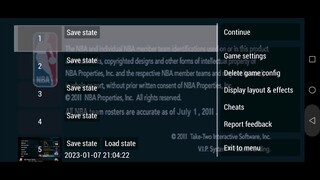NBA 2K12 (PPSSPP v1.15.2) - White vs Black, Draft1 game.