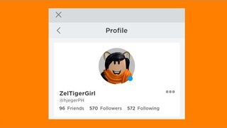 My Roblox Account :D