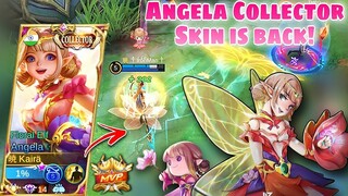 ANGELA COLLECTOR SKIN IS BACK!🌸TOP GLOBAL ANGELA🎀KAIRA CHANNEL🌸